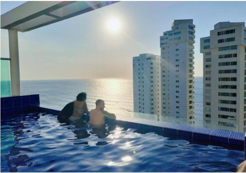 Apartamento 8 Vista al mar, Playa Rodadero, Santa Marta
