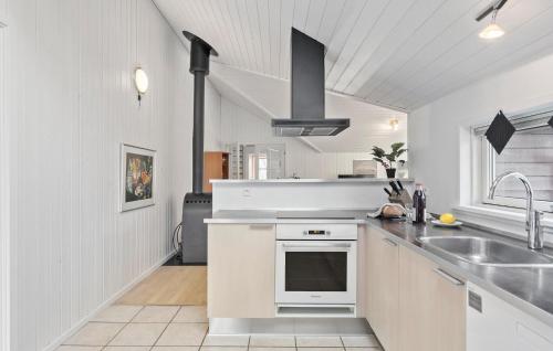 مطبخ, Holiday Home Bæverstien Dnmk Iv in Idestrup