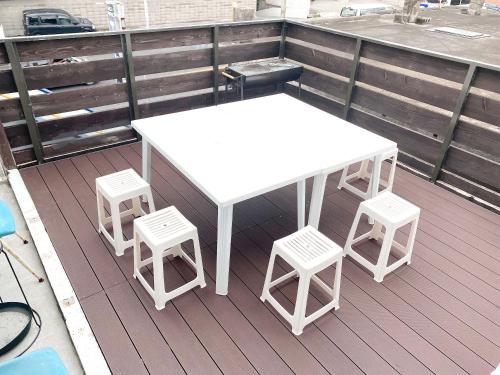 Balcony/terrace, ＧＵＥＳＴ　ＨＯＵＳＥ　てぃんが〜ら in Yomitan