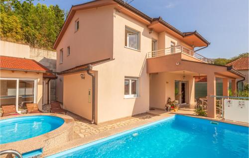 Beautiful Home In Dusina With 4 Bedrooms, Wifi And Outdoor Swimming Pool - Dusina