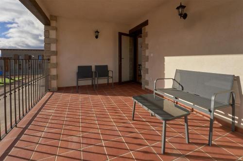 Erkély/terasz, CASA RURAL GALEX SARRION, Teruel in Sarrion