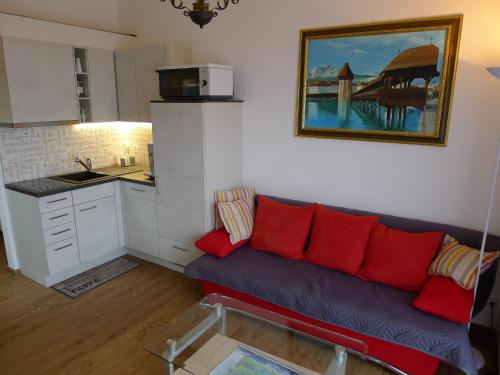 Elfe-Apartments Studio for 2 adults, balcony with lake and mountain view