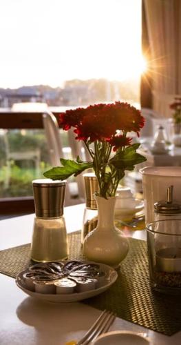 餐廳, Hotel Seestern in 魯貝爾/米利茨