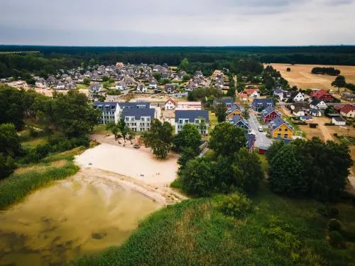 Studio-Appartement mit Meerblick im Baltic Lagoon Resort in Fuhlendorf, Deutschland
