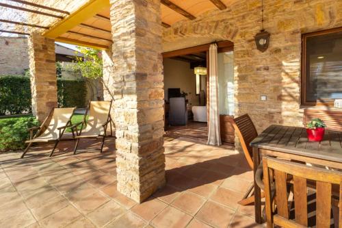 Erkély/terasz, Casa Rural Can Ginesta in Palau-sator