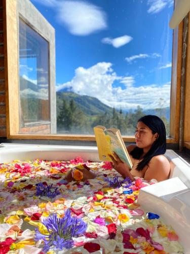 Вид, Nalanda SPA & Casa de Montaña (Nalanda SPA & Casa de Montana) in Patate