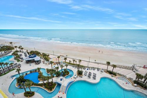 Luxury 10th Floor 1 BR Condo Direct Oceanfront Wyndham Ocean Walk Resort Daytona Beach | 1006
