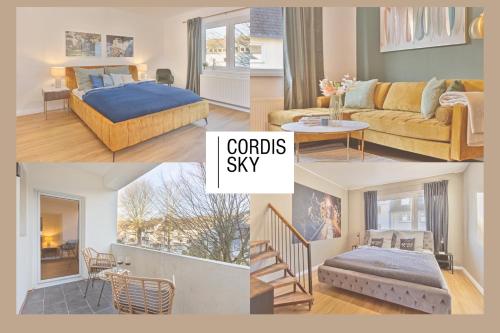 Villa trifft Zeche by Cordis Sky für bis zu 7 Personen 5 Minuten zur Messe Essen und zum Hauptbahnhof Essen