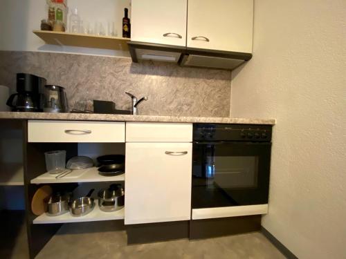 ห้องครัว, Charmante, ruhige Wohnung in Innsbruck in สนามบินอินส์บรุค