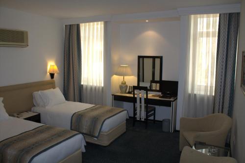 King Hotel Guvenlik King Hotel Guvenlik is conveniently located in the popular Cankaya area. Offering a variety of facilities and services, the property provides all you need for a good nights sleep. Service-minded staf