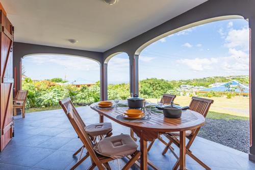 Balkons/terase, Villa La Kahina Guadeloupe in Vieux-Habitants