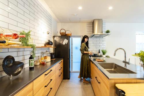Kitchen, 白キツネのおうち in Nagatsuta