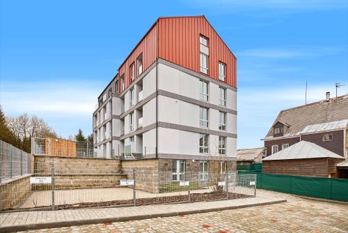 A szálláshely kívülről, Kostival by Mountain ways in Abertamy