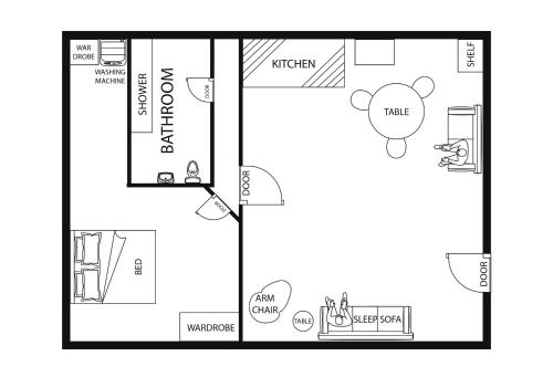 Modernes Apartment in Mitte - image 14