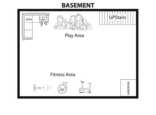 Apartment mit Fitness- und Spielbereich - image 8