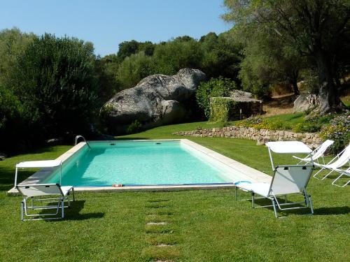 Pandangan,   m² dengan 1 bilik tidur dan 6 bilik mandi peribadi di Luogosanto (Stazzo San Trano by Gmb Holidays) in Luogosanto