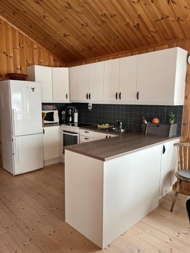 Kitchen, Koselig hytte - Trysilfjellet nært til sykkel- og turstier - 4 soverom, 2 bad, badstue, fiber bredba in Trysil