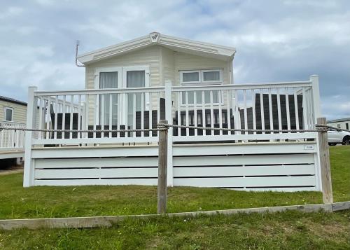A szálláshely kívülről, Fairview Caravan Hire in Lossiemouth