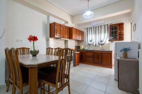Kitchen, Joan's apartment in Mpournias