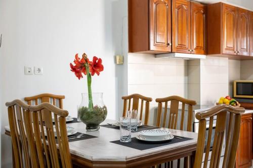 Kitchen, Joan's apartment in Mpournias