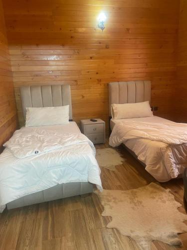 2 twin beds
