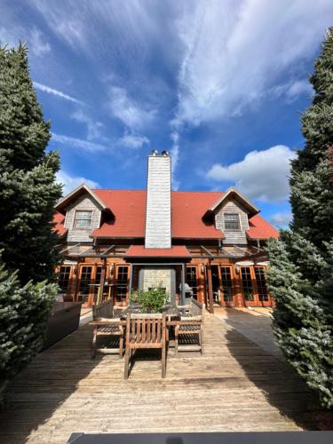 EifelChalet Arduina mit Wintergarten und Saunahaus im Naturpark Hohes Venn- Eifel