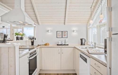 廚房, Holiday Home Rade Strandpark Haderslev I in 哈澤斯萊烏