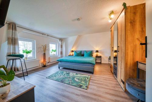 Zuarin Schlossblick - Ganzes Apartment direkt am Schlossgarten von Schwerin mit Dschungel-Feeling -  in 奧斯多夫