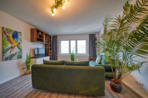 設施, Zuarin Schlossblick - Ganzes Apartment direkt am Schlossgarten von Schwerin mit Dschungel-Feeling -  in 奧斯多夫