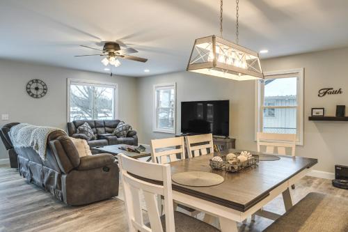 Riverfront Michigan Cottage with Fire Pit and Kayaks! in Beaverton, USA