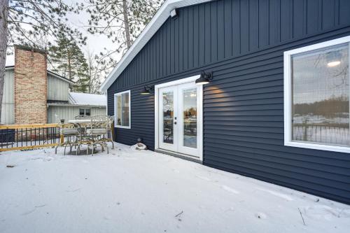 Riverfront Michigan Cottage with Fire Pit and Kayaks!