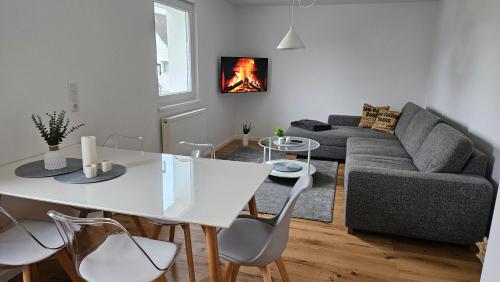 設施, BeMa Apartments Hallstadt - ruhig, zentral mit Balkon in unmittelbarer Nähe zu Bamberg - One (BeMa Apartments Hallstadt - ruhig, zentral mit Balkon, mit Parkplatz und in Nahe von Bamberg - AS5 O) in 哈爾斯塔特