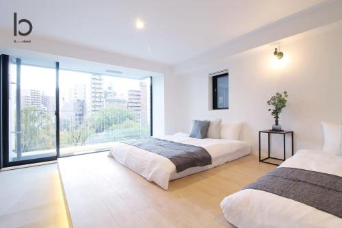 bHOTEL Heiwaoodori - New Apt in Famous Hiroshima Dori Max 6p