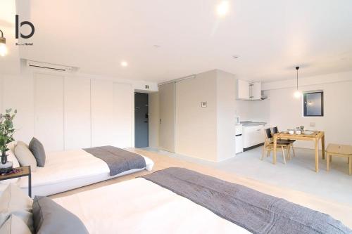 bHOTEL Heiwaodori 201 - New Apt in Famous Hiroshima Dori Max 6p