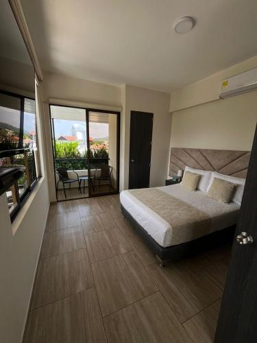 1 double bed