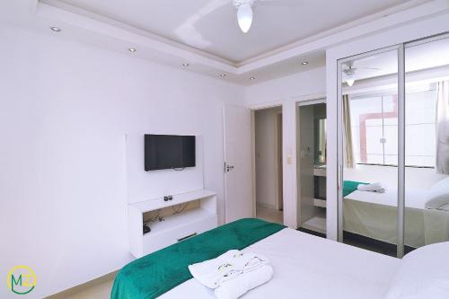 Moderno Apto 3 suites p/ 8 pessoas em Copacabana