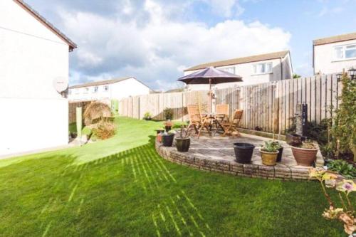 Garden, Family Home with Sauna & Garden in Trencreek