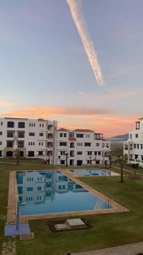 Вид, Superbe appartement neuf en résidence avec piscine (Superbe appartement neuf en residence avec piscine) in Cabo Negro