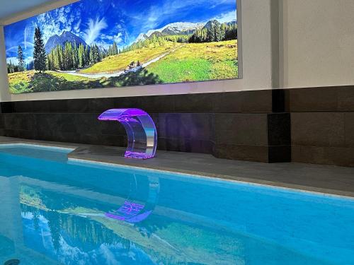 สระว่ายน้ำ, Hotel Hubertushof - Ihr Hotel mit Herz in ไรน์ดเลา