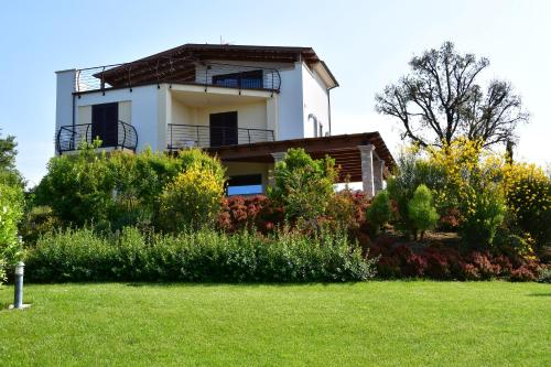 Viesnīcas āriene, Colle degli ulivi Green Resort in Petačato