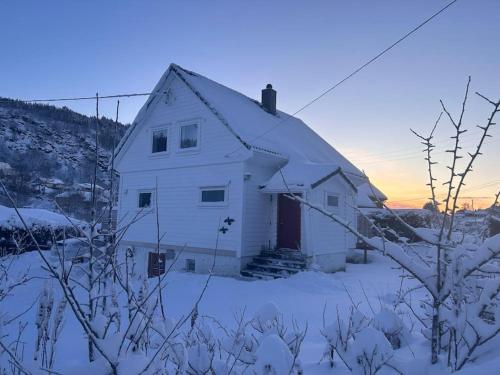 Stort, koselig hus i naturområde