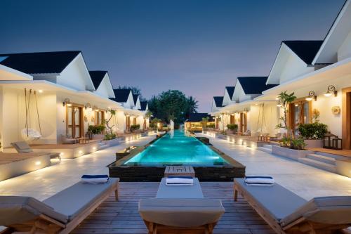 숙소 외관, 폰테 빌라 (Ponte Villas) in 롬복