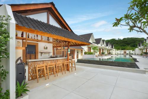 레스토랑, 폰테 빌라 (Ponte Villas) in 롬복