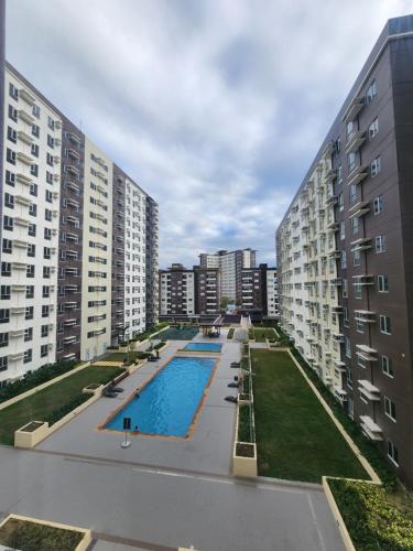 Kilátás, New Cute&Cozy Fully Furnished Studio - Avida Tower 2 - 100 Mbps wifi near St Anne Parish Church