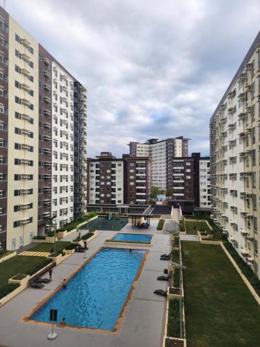Kilátás, New Cute&Cozy Fully Furnished Studio - Avida Tower 2 - 100 Mbps wifi near St Anne Parish Church