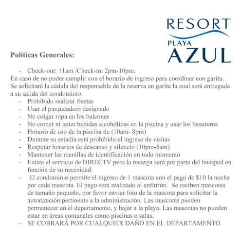 Suites de Lujo Playa Azul