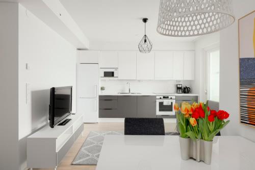 Modern LUXUS 3BR apartment Helsinki Tripla, Helsinky