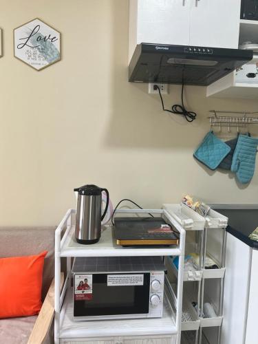 New Cute&Cozy Fully Furnished Studio - Avida Tower 2 - 100 Mbps wifi near St Anne Parish Church