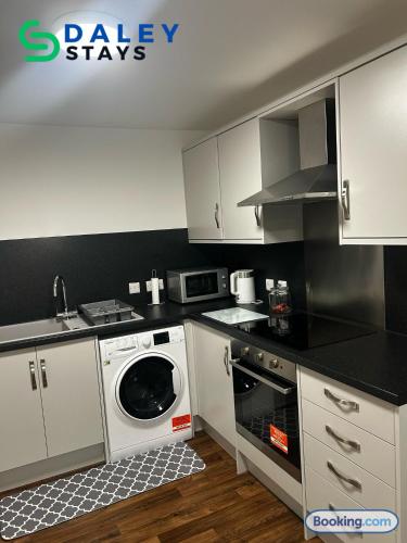 Failsworth Luxury Apartment with Free Parking by Daley Stays