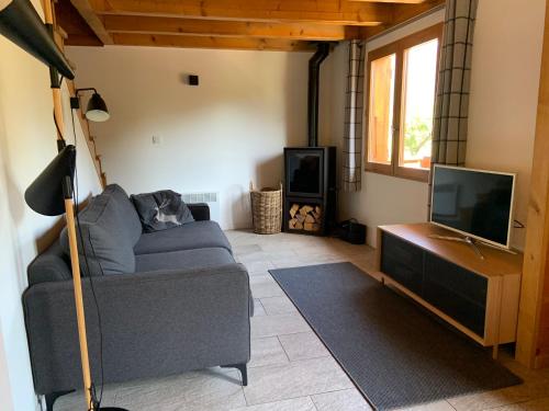 Közös társalgó / TV, Chalet chez Maurice in Abondance